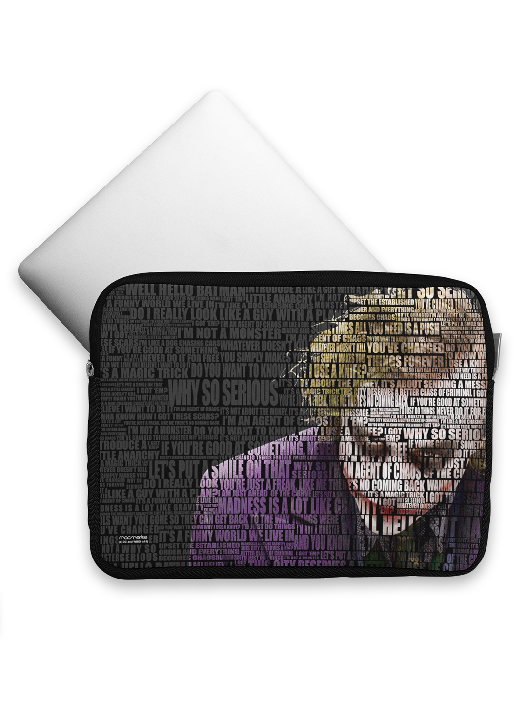 Joker Quotes - Printed Laptop Sleeves (15 inch)