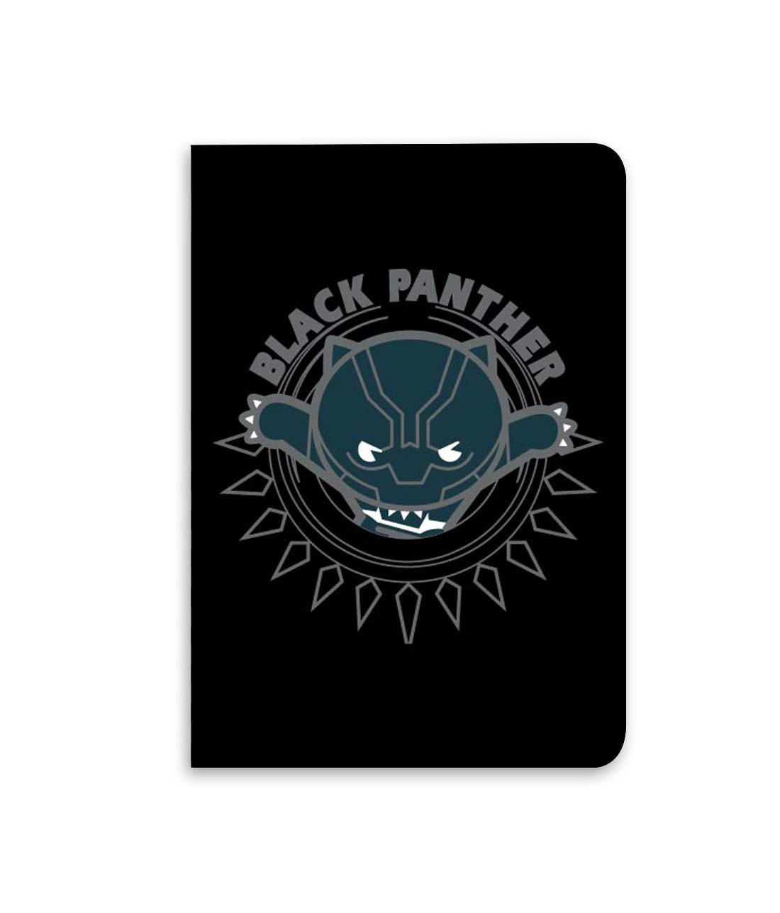 Black Panther Kawaii - Designer Notebooks