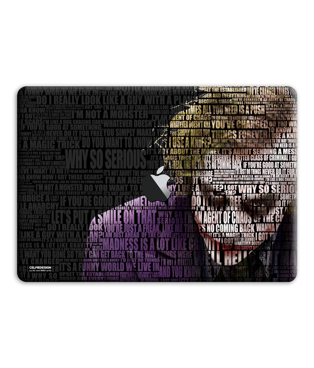 Joker Quotes - Skins for Macbook Pro 13" (2016 - 2020)
