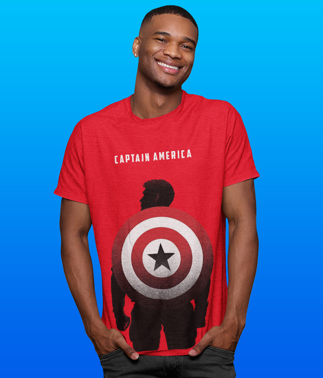 Classic Captains Shield - Designer T-Shirts