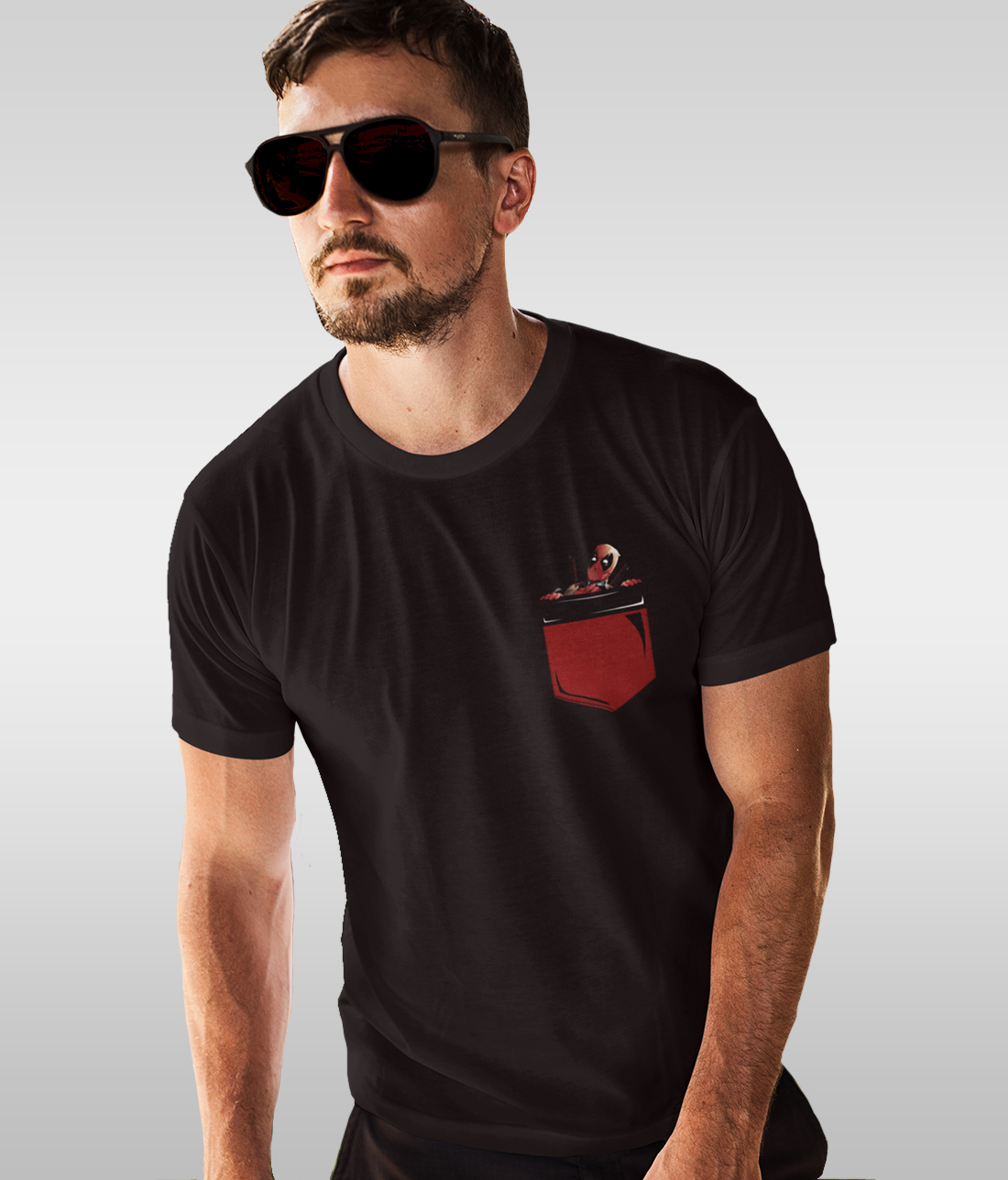 deadpool pocket shirt