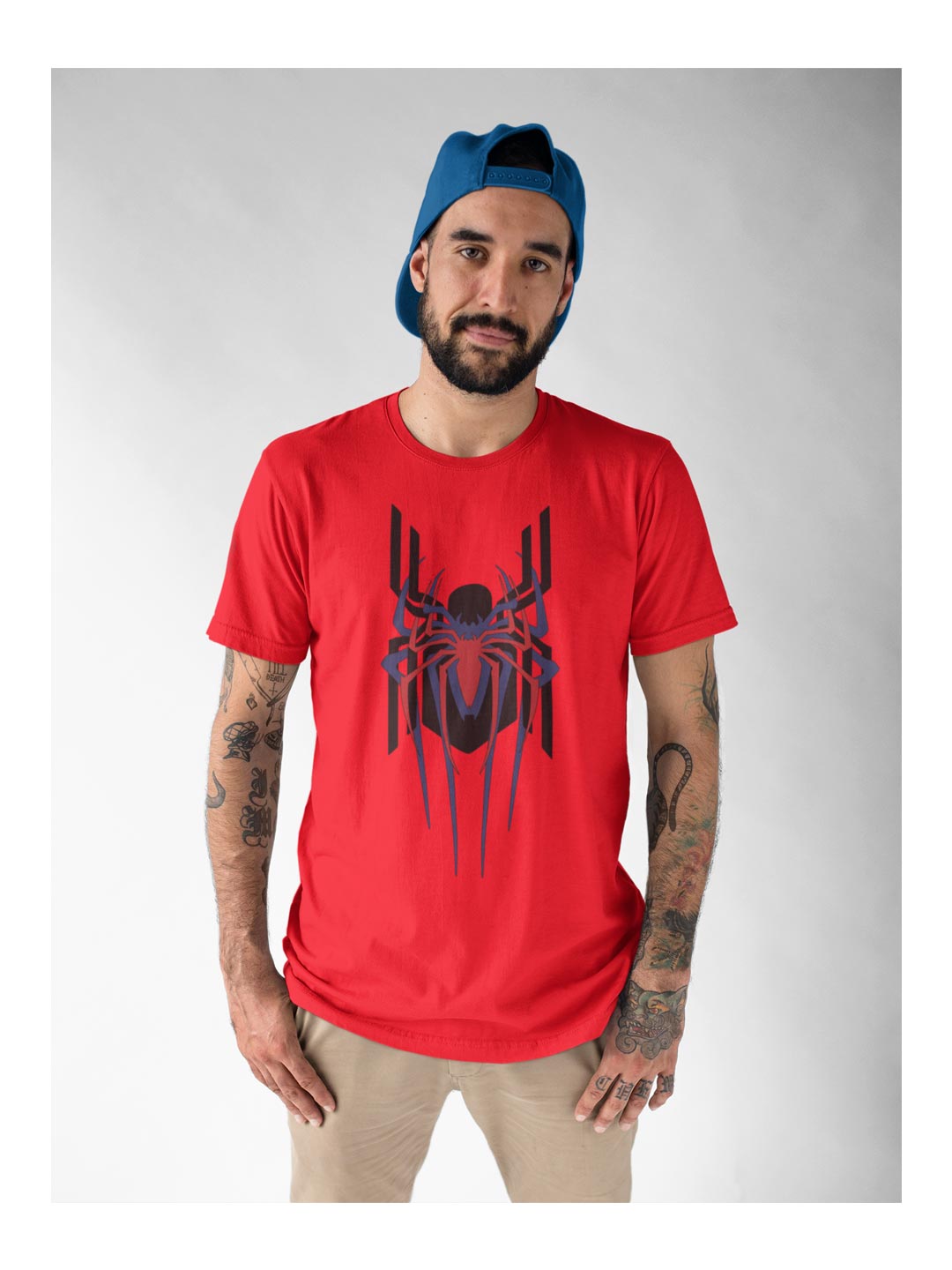 Evolution Of Spiderman - Designer T-Shirts